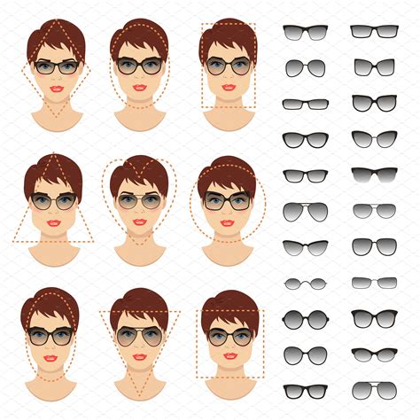 sunglass shape for round face.